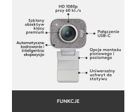 Logitech StreamCam Biały - 577266 - zdjęcie 11